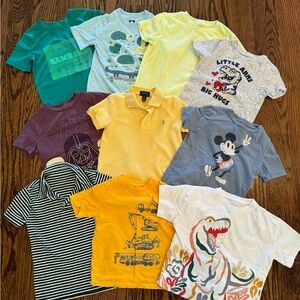 Toddler boy shirt bundle
